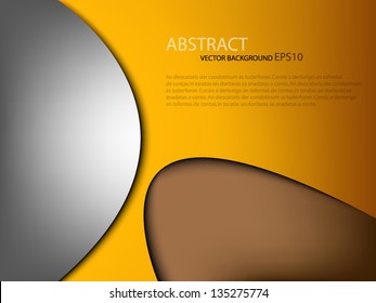 vector background overlap dimension 3d graphic message board for text and message design frame line shadow for modern web design eps10