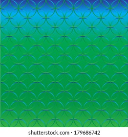 Vector background of overlapped rings