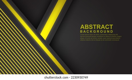 vector background overlapping with black space for text and background design