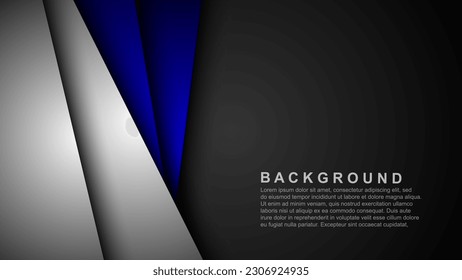 vector background overlapping layers with space for text and message design. vector illustration eps 10.
