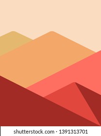 vector background with a palette of colorful coral reefs