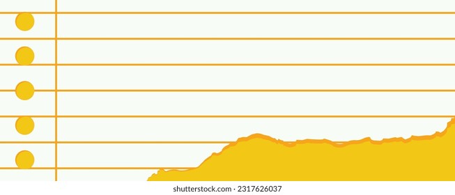 
vector background with paper texture for banner, school themed greeting poster