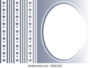 Vector background in pastel blue for baby shower invitation or other