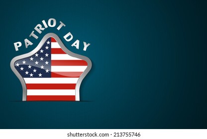 Vector Background for Patriot Day,  Easy to edit Vector/ Eps10.
