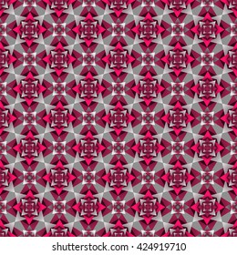 vector background pattern of abstract geometric shapes