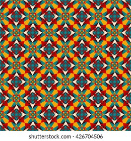 vector background pattern of abstract geometric shapes