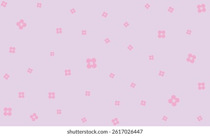 Vector background with a pattern of colorful flowers, arranged harmoniously to create a cheerful, vibrant design suitable for spring, posters, and invitations.

