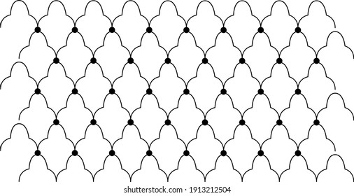 Vector background pattern connection design
