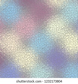 Vector background pattern. Crackled grunge vintage surface.