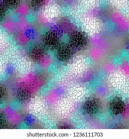 Vector background pattern. Crackled grunge vintage surface.