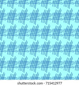 Vector Background Pattern. Element of design. Blue scratches on a blue background