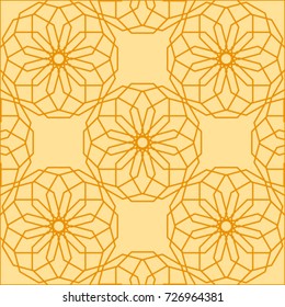 Vector Background Pattern. Element of design. Geometric ornament