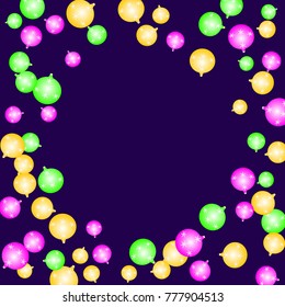 Vector Background Pattern. Element of design. New Year decoration. Christmas balls.
