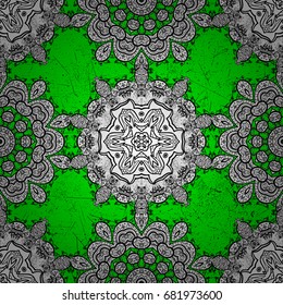 Vector background. Pattern floral pattern. Wallpaper baroque, damask. Graphic modern pattern.