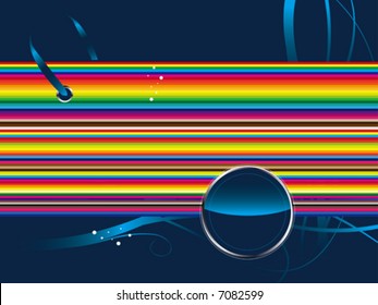 vector background pattern label with element vegetable