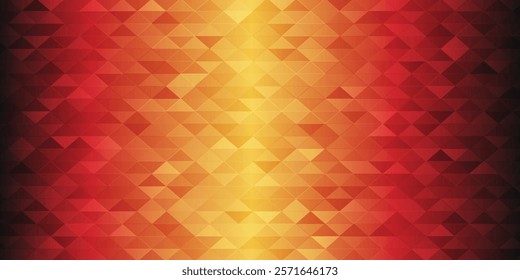 vector background pattern stacked diamond shape with black red and yellow gradient variation