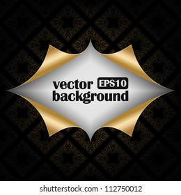 Vector background with patterns