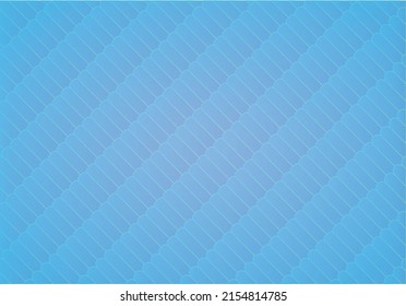 Vector background picture of technology style with blue gradient repeating pattern