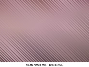 Vector background in pink and powdery colors with gloss effect satin, silk fabric. Iridescent diagonal stripes. Imitation of chameleon fabric. Element for design of folders, faders, gift cards, poster