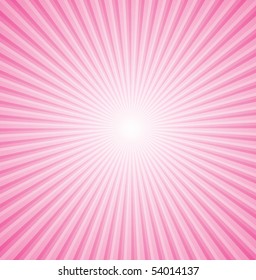 vector background and pink ray