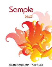 Vector background with place for toyr text