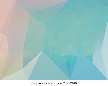 Vector background, polygonal pattern, triangular modern illustration, light mosaic artwork