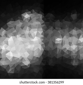 vector background from polygons