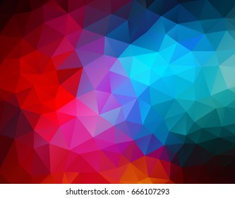 vector background from polygons, abstract background