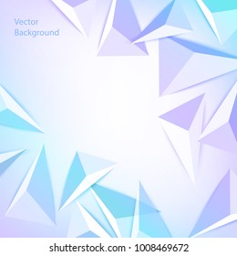 vector background from polygons, abstract background, wallpaper
