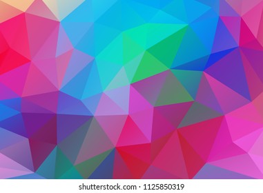 vector background from polygons, abstract background, wallpaper