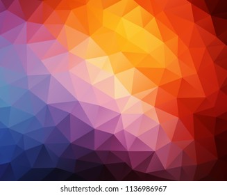 vector background from polygons, abstract background, wallpaper