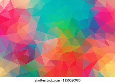 vector background from polygons, abstract background, wallpaper