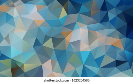  Vector background from polygons, abstract background, wallpaper 