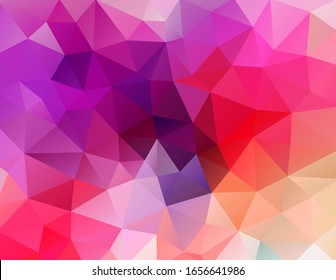 Vector background from polygons, abstract background, wallpaper