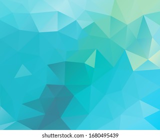 Fondo vectorial de polígonos, fondo abstracto, papel tapiz