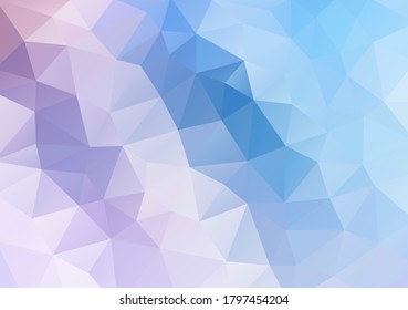 Fondo vectorial de polígonos, fondo abstracto, papel tapiz