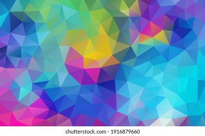 カラフル ポリゴン の画像 写真素材 ベクター画像 Shutterstock