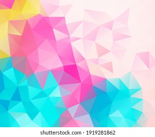 Vector background from polygons, abstract background, wallpaper