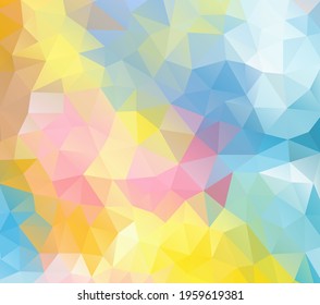 Vector background from polygons, abstract background, wallpaper