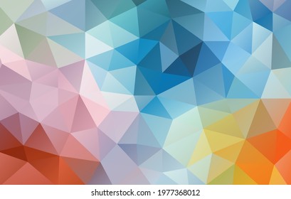 Vector background from polygons, abstract background, wallpaper