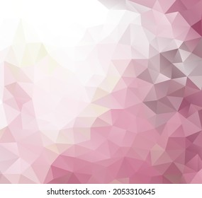 Fondo vectorial de polígonos, fondo abstracto, papel tapiz