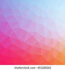 vector background from polygons, abstract background, wallpaper