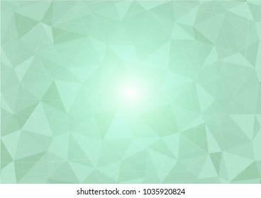 Vector background of polygons used in design.