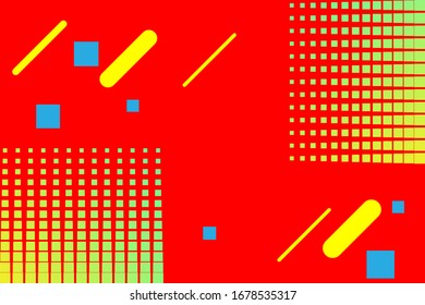 Vector background of pop art design, pop art style background