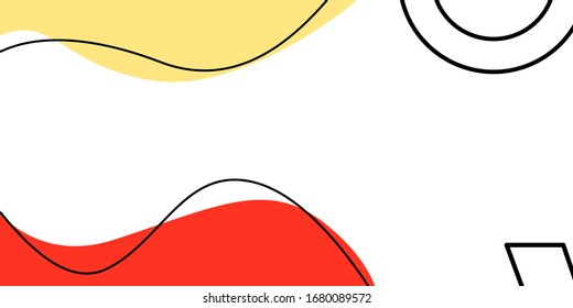 Vector background for professional banners with cool waves
