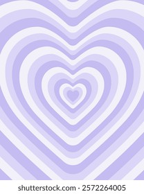 Vector background with purple heart