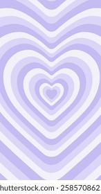 Vector background of a purple heart