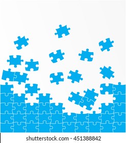 vector background puzzle