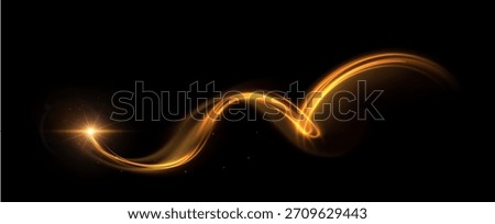 Vector background with radiant golden lines with a sense of festive motion and joy. Perfect for New Year's Eve promotions, wedding invitations, anniversary graphics, achievement announcements