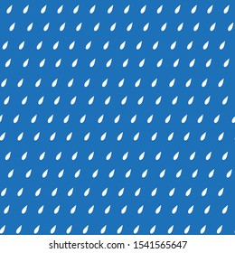 Vector background rain drops color white